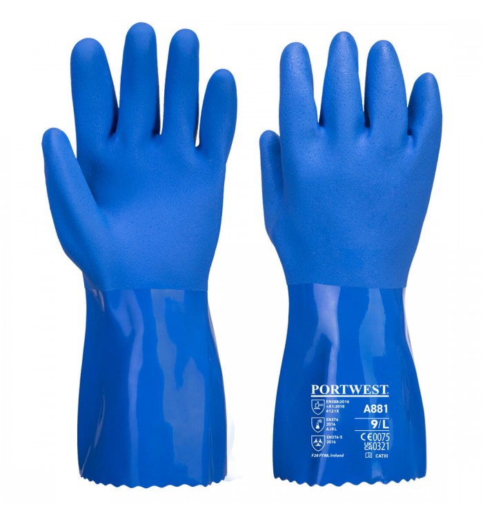 Portwest Marine Ultra PVC kesztyű A881BLUL