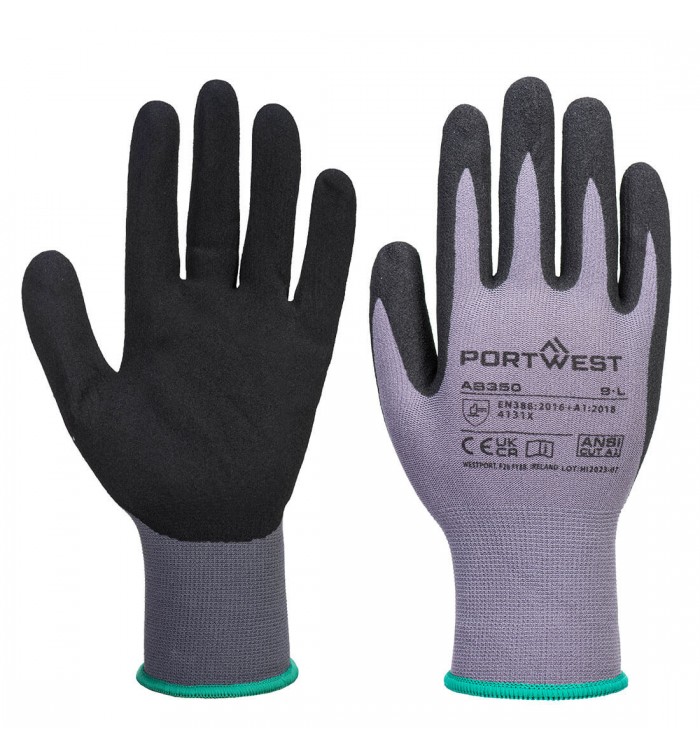 Portwest Grip 15 nitrilhab kesztyű (12 pár) AB350G8RL