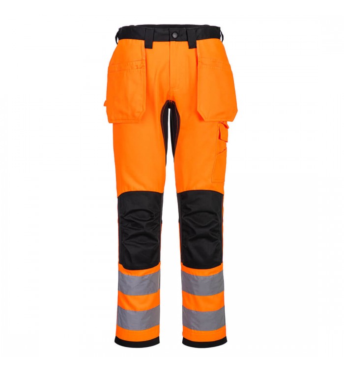 Portwest WX2 Eco Hi-Vis Holster Pocket Trousers CD889OBR28