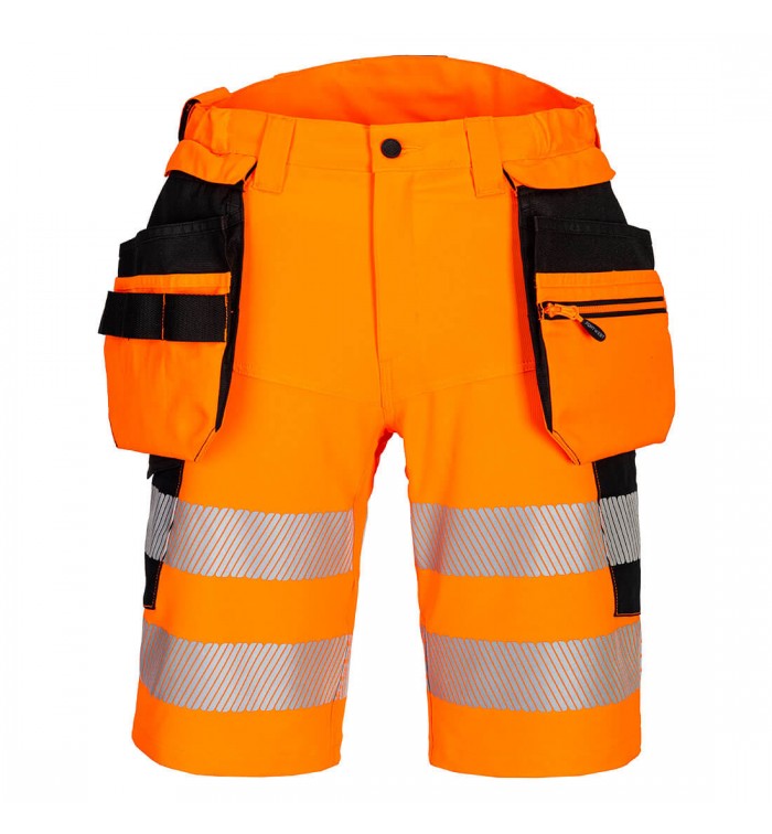 Portwest DX4 Hi-Vis Holster rövidnadrág DX446OBR30