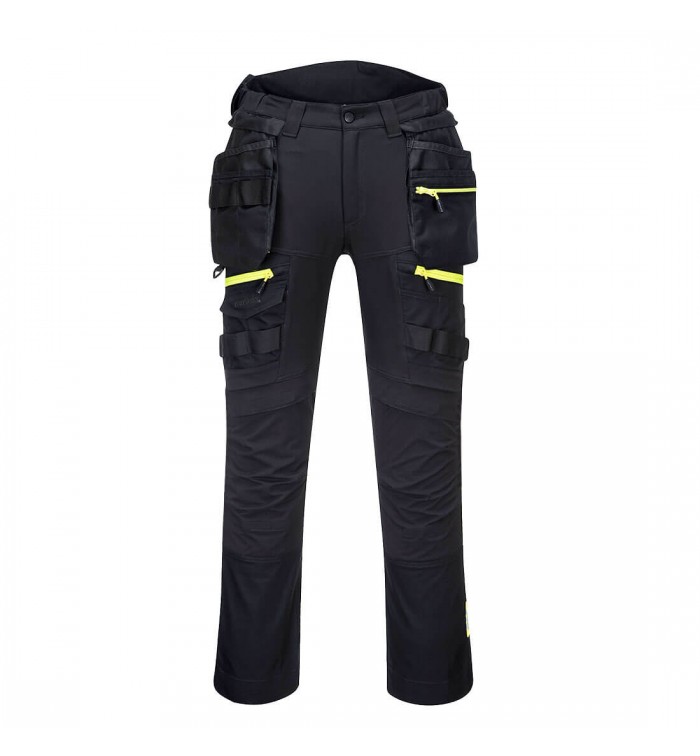 Portwest DX4 Women's Detachable Holster Pocket Trousers DX452BKR26