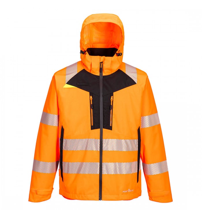 Portwest DX4 Hi-Vis 4-in-1 Jacket DX466OBR4XL