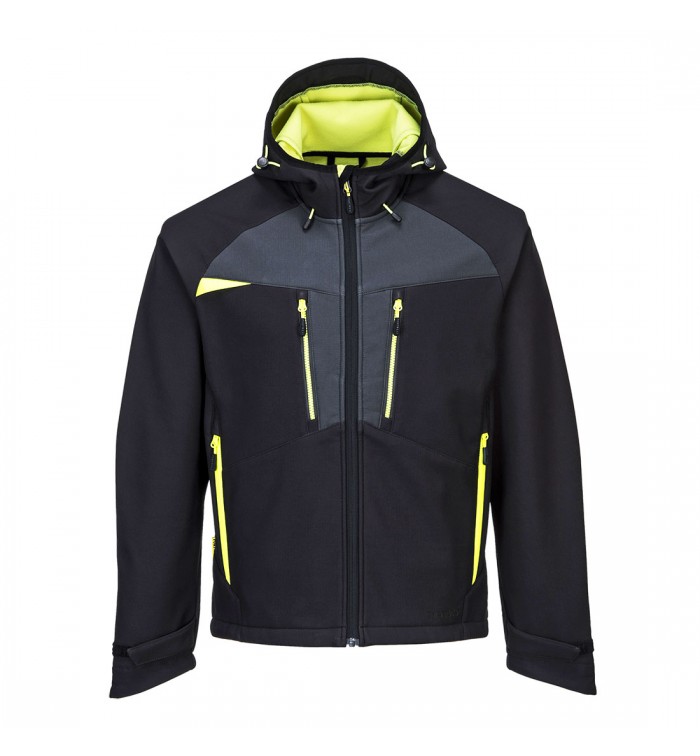 Portwest DX4 Softshell kabát DX474BKRL