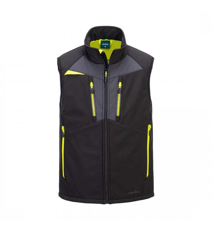 Portwest DX4 Softshell Gilet (3L) mellény DX476BKRL