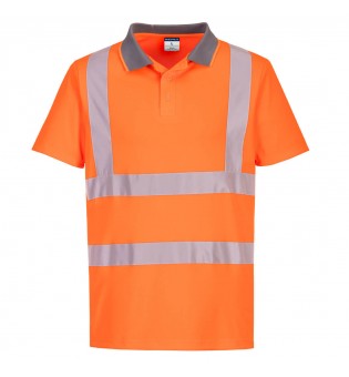 Portwest Eco Hi-Vis Polo Shirt  (6 db) EC10ORR4XL