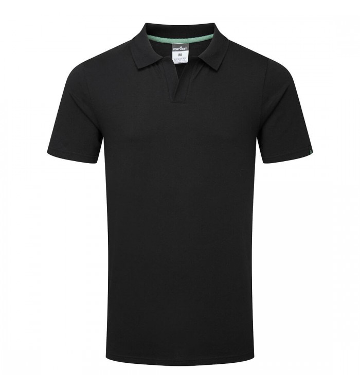 Portwest Organic Cotton Recyclable Polo Shirt EC210BKRL