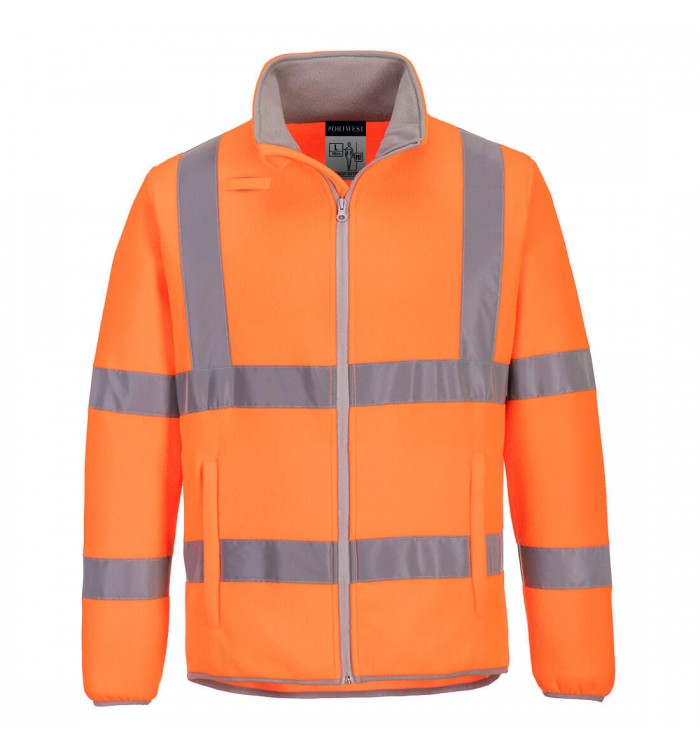 Portwest Eco Hi-Vis Fleece Jacket EC70ORR4XL