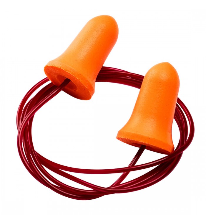 Portwest Bell Comfort PU Foam Ear Plugs Corded (200 pár) EP09ORR