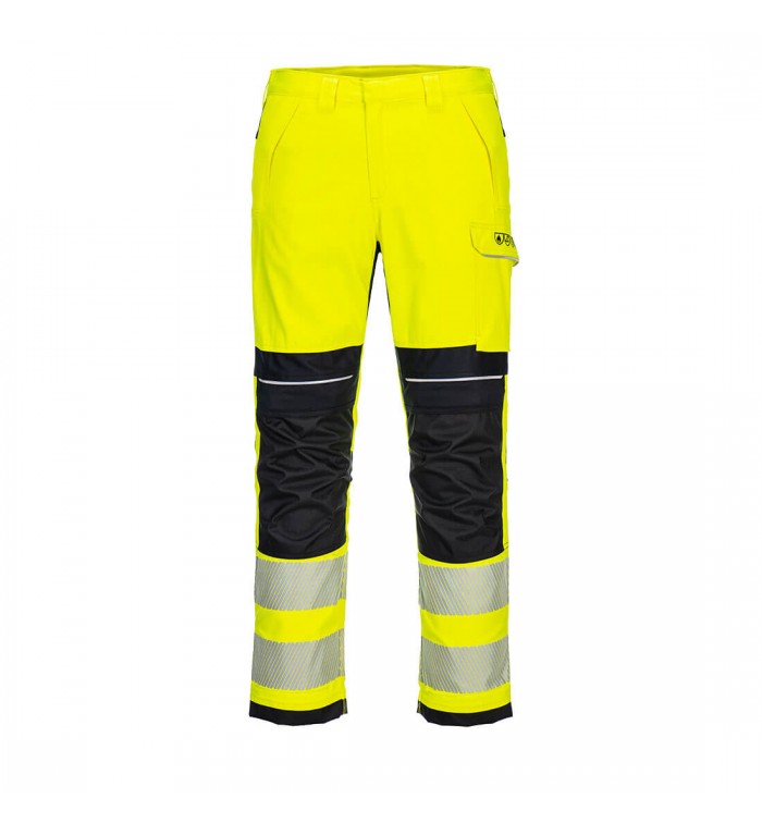 Portwest PW3 FR Hi-Vis Work Trousers FR406YBR28