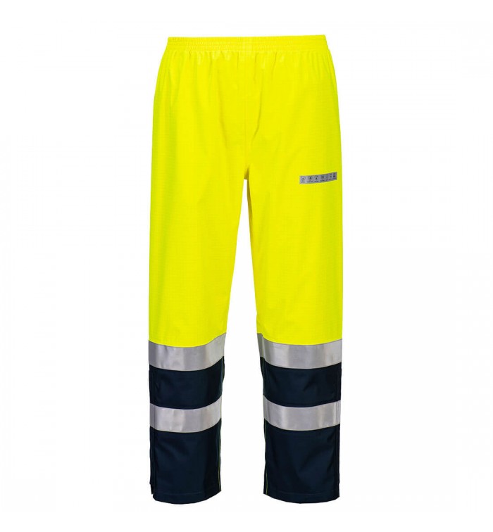 Portwest Bizflame Multi Light Arc Hi-Vis Trousers FR410YNRL