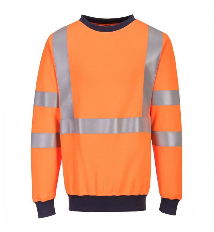 Portwest Flame Resistant RIS Sweatshirt FR703ORRL