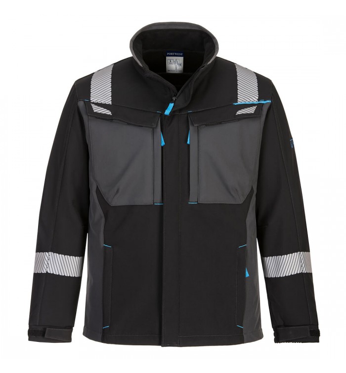 Portwest WX3 FR Softshell Jacket FR704BKRL