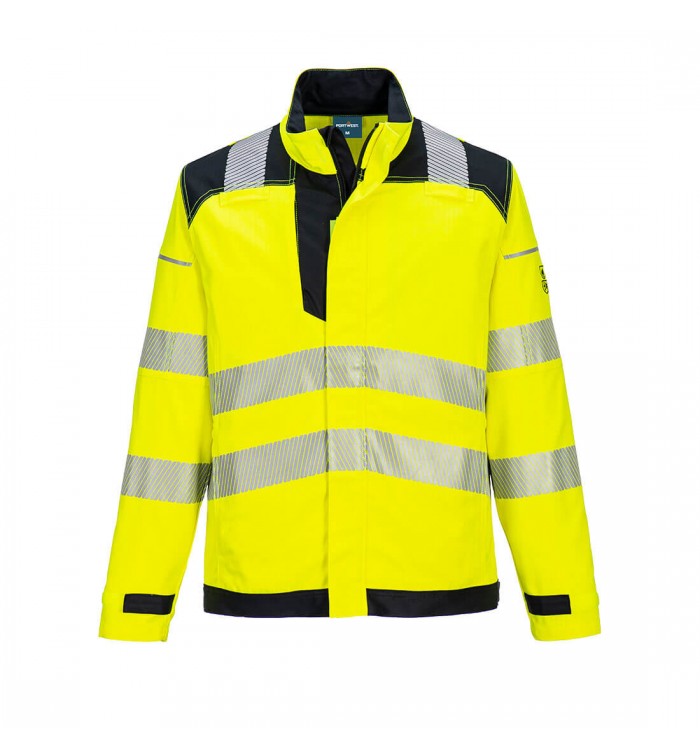 Portwest PW3 FR Hi-Vis Work Jacket FR714YBRL