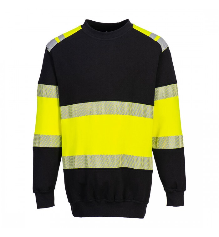 Portwest PW3 Flame Resistant Class 1 Sweatshirt FR716YBRL