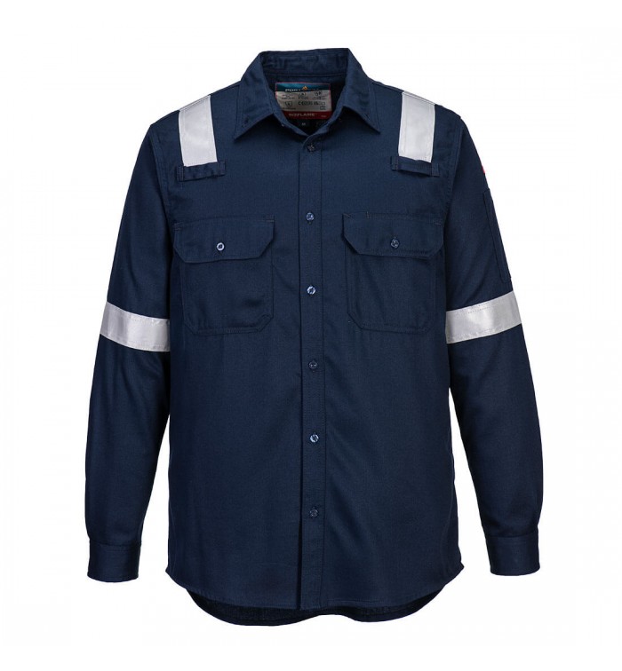 Portwest FR Lightweight Anti-static Shirt FR720NARL