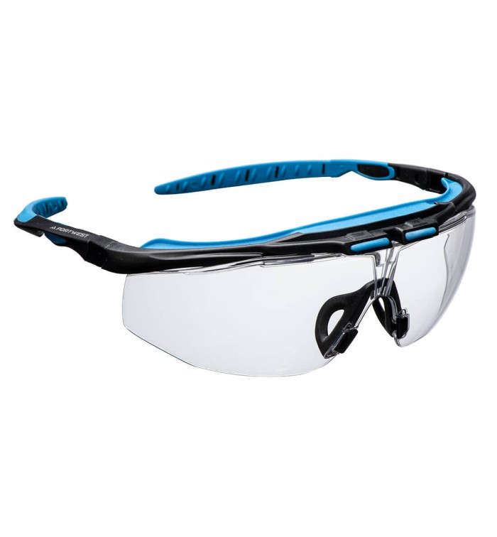 Portwest Peak KN Safety Glasses PS23CLR