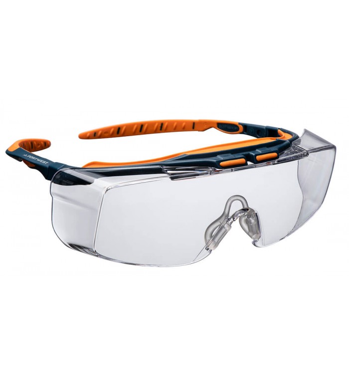 Portwest Peak OTG Safety Glasses PS24CLR