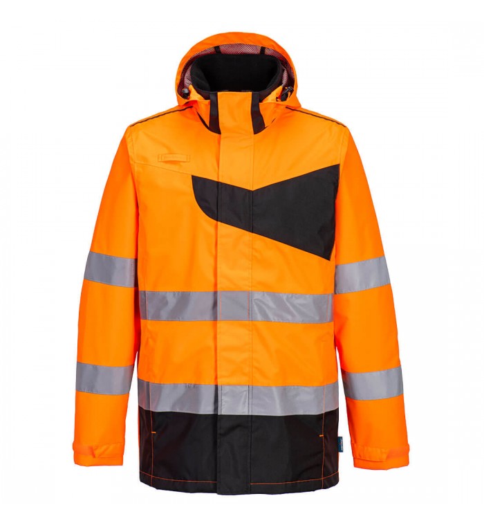 PW2 Hi-Vis esőkabát PW265OBR4XL