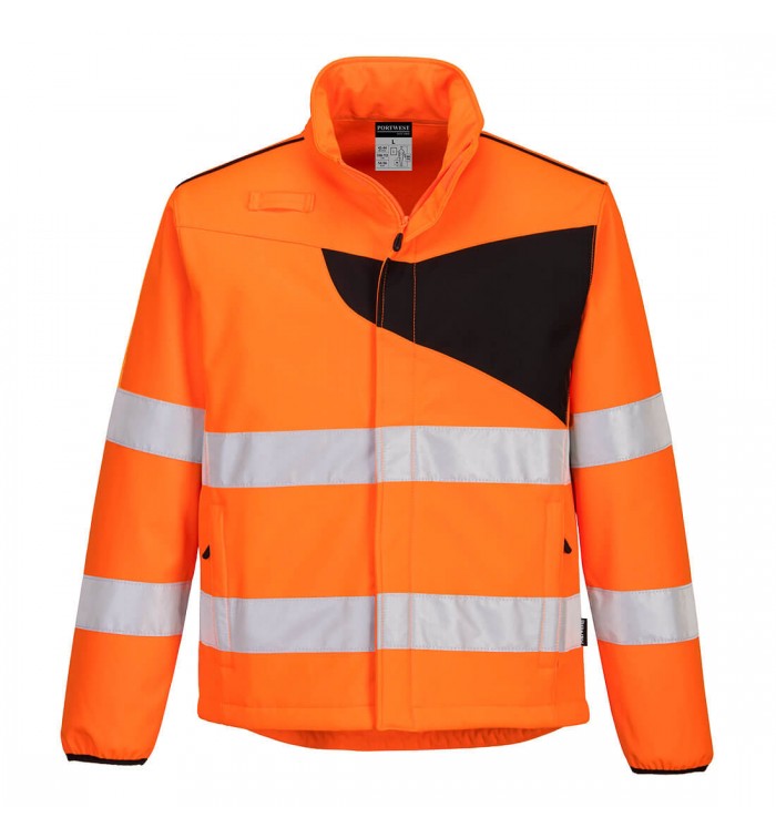 Portwest PW2 Hi-Vis Softshell Jacket (2L) PW275OBR4XL