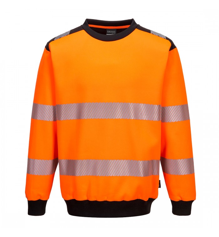 Portwest PW3 Hi-Vis Crew Neck pulóver PW379OBR4XL