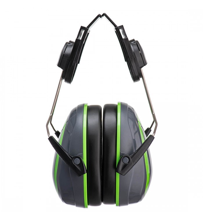 Portwest HV Extreme Ear Defenders Low Clip-On PW75GGN