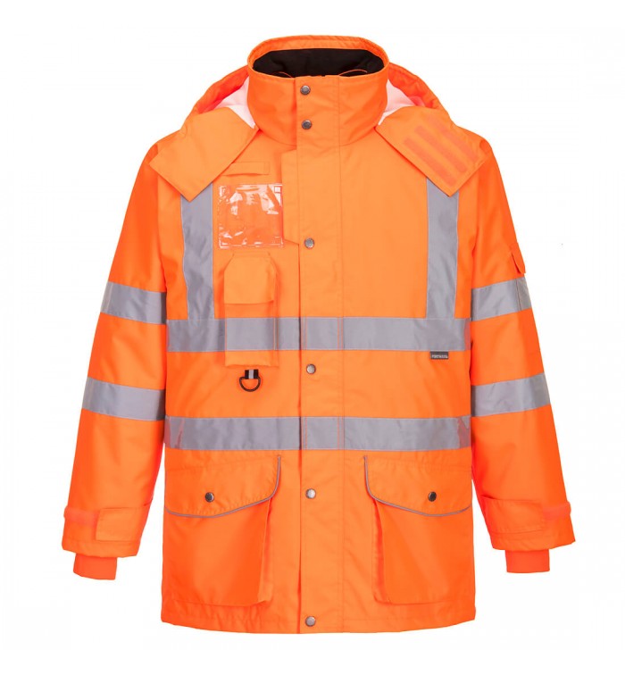 Portwest Hi-Vis 7-in-1 kabát GO/RT RT27ORR4XL