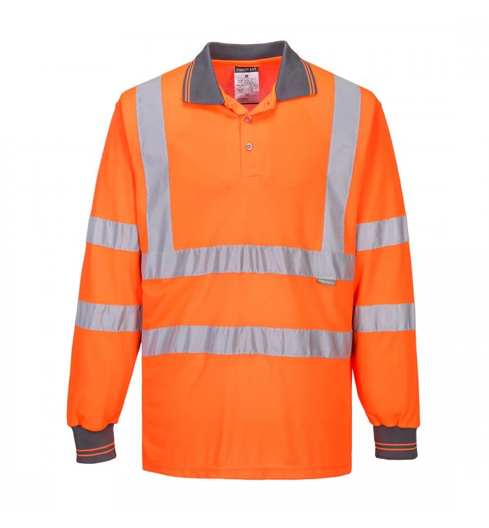 Portwest Hi-Vis hosszú ujjú pólóing S277ORR4XL