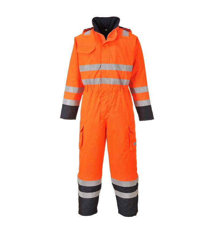 Portwest Bizflame Rain Hi-Vis antisztatikus FR overál S775ONRL