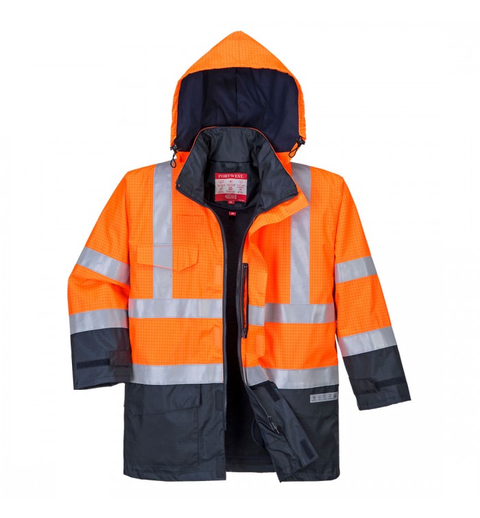 Portwest Hi-Vis Multi Protection munkavédelmi kabát S779ONRL