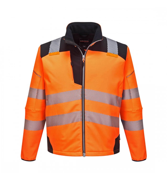 Portwest Vision Hi-Vis softshell kabát T402OBR4XL