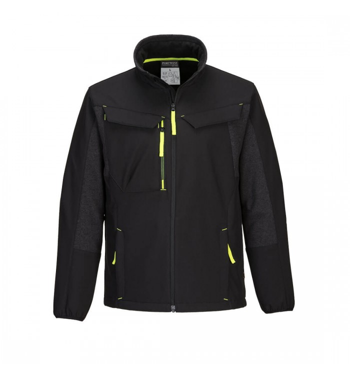 Portwest WX3 Leaf Softshell Jacket T753BKRL