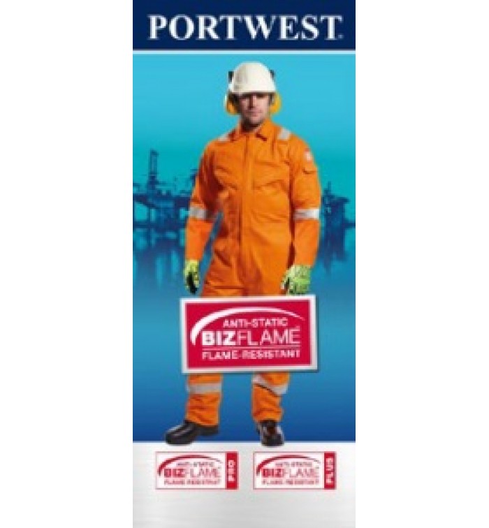 Portwest Pull-Up Banner Bizflame Z586NCRB002