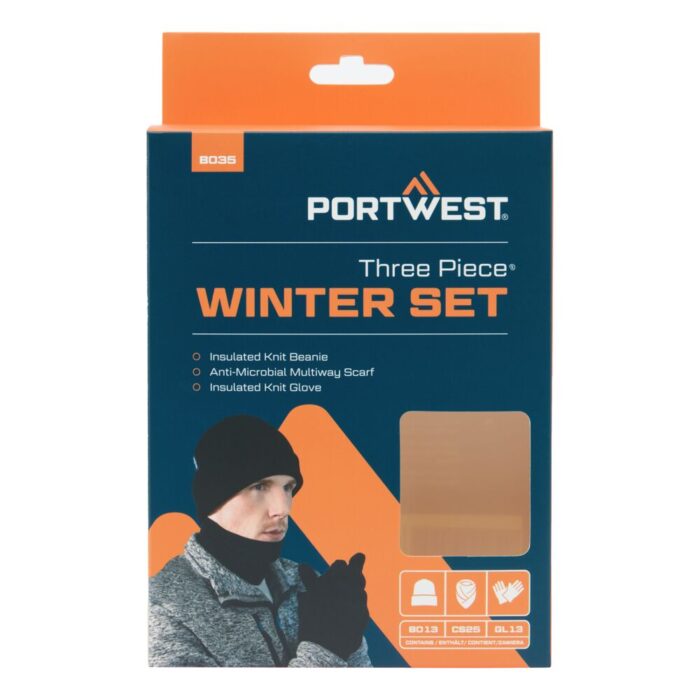 Portwest 3 részes téli kiegészítő szett Portwest 3 részes téli kiegészítő szett