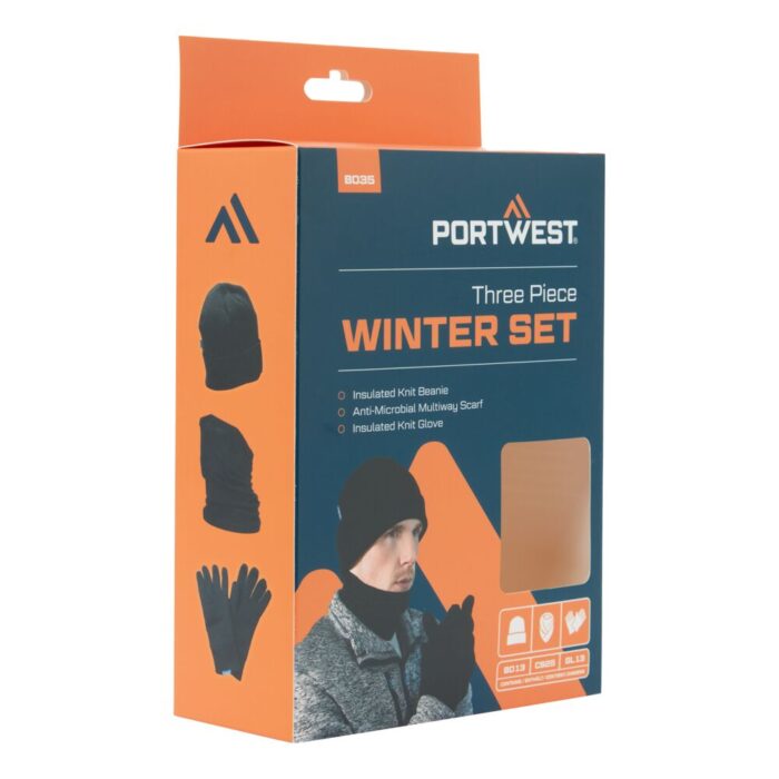 Portwest 3 részes téli kiegészítő szett Portwest 3 részes téli kiegészítő szett